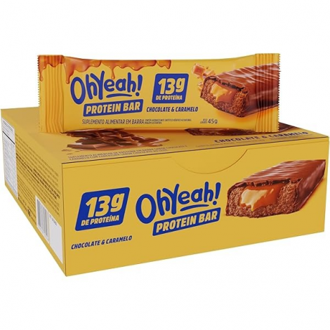 Barra Protein 13G Oh Yeah Chocolate E Caramelo 45G